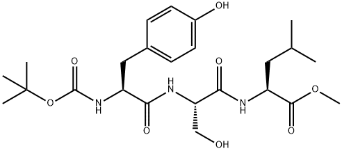 methyl (tert-butoxycarbonyl)-L-tyrosyl-L-seryl-L-leucinate