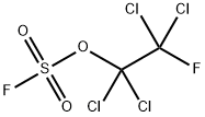 Fluorosulfuric acid, 1,1,2,2-tetrachloro-2-fluoroethyl ester Structural