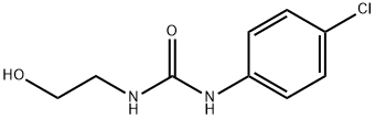 Urea, N-(4-chlorophenyl)-N'-(2-hydroxyethyl)- Structural
