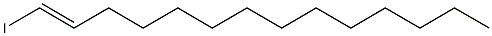 trans-1-iodo-1-tetradecene Structural