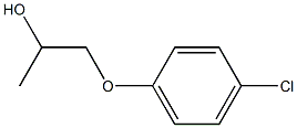 propyleneglycol mono-p-chlorophenyl ether Structural