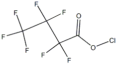 heptafluorobutyryl hypochlorite Structural