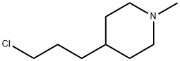 Piperidine, 4-(3-chloropropyl)-1-methyl- Structural