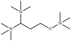 Silane, [3,3-bis(trimethylsilyl)propoxy]trimethyl- Structural