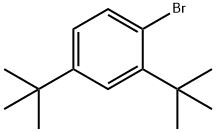 Benzene, 1-bromo-2,4-bis(1,1-dimethylethyl)- Structural