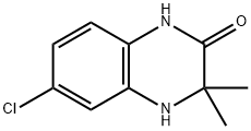 6-chloro-3,3-dimethyl-1,2,3,4-tetrahydroquinoxalin-2-one Structural