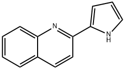 Quinoline, 2-(1H-pyrrol-2-yl)- Structural