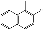 3-Chloro-4-methylisoquinoline Structural