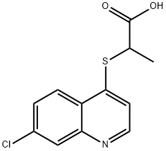 2-[(7-chloroquinolin-4-yl)thio]propanoic acid