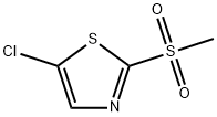 Thiazole, 5-chloro-2-(methylsulfonyl)- Structural