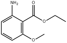 ethyl 2-amino-6-methoxybenzoate Structural