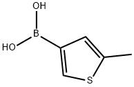 5-Methylthiophene-3-boronic acid Structural