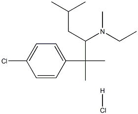 2-(4-chlorophenyl)-N-ethyl-N,2,5-trimethylhexan -3-amine hydrochloride