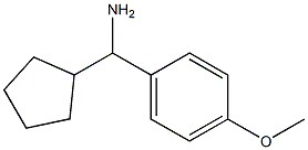 CYCLOPENTYL(4-METHOXYPHENYL)METHANAMINE