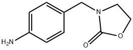 3-[(4-aminophenyl)methyl]-1,3-oxazolidin-2-one Structural