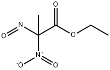 Propanoic acid, 2-nitro-2-nitroso-, ethyl ester Structural