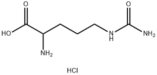 L-citrulline hydrochloride Structural