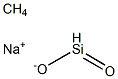 Methanesiliconic acid sodium salt Structural