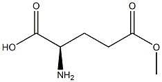 D-GLUTAMICACID5-METHYLESTER Structural