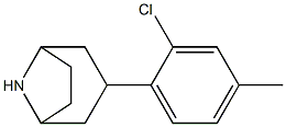 3-(2-chloro-4-methylphenyl)-8-azabicyclo[3.2.1]octane