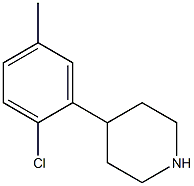 4-(2-chloro-5-methylphenyl)piperidine