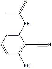 N-(3-amino-2-cyanophenyl)acetamide Structural