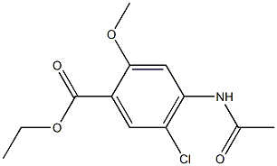 ETHYL 4-ACETAMIDO-5-CHLORO-2-METHOXYBENZOATE