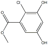 2-CHLORO-3,5-DIHYDROXYBENZOIC ACID METHYL ESTER