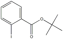 2-iodobenzoic acid, tert-butyl ester Structural