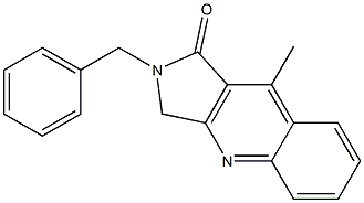 2-BENZYL-9-METHYL-2,3-DIHYDRO-1H-PYRROLO[3,4-B]QUINOLIN-1-ONE