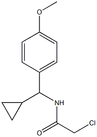 2-CHLORO-N-[CYCLOPROPYL(4-METHOXYPHENYL)METHYL]ACETAMIDE