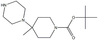 4-METHYL-4-PIPERAZIN-1-YL-PIPERIDINE-1-CARBOXYLIC ACID TERT-BUTYL ESTER, 95+%