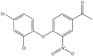 1-(4-(2,4-dichlorophenoxy)-3-nitrophenyl)ethanone