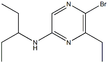 5-BROMO-6-ETHYL-N-(1-ETHYLPROPYL)PYRAZIN-2-AMINE