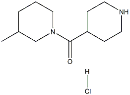 3-methyl-1-(piperidin-4-ylcarbonyl)piperidine hydrochloride