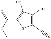 methyl 5-cyano-3,4-dihydroxythiophene-2-carboxylate