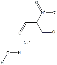 nitromalonaldehyde sodium salt hydrate Structural