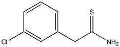 2-(3-chlorophenyl)ethanethioamide