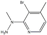 1-(3-bromo-4-methylpyridin-2-yl)-1-methylhydrazine