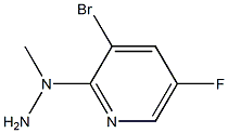 1-(3-bromo-5-fluoropyridin-2-yl)-1-methylhydrazine