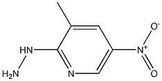 1-(3-methyl-5-nitropyridin-2-yl)hydrazine Structural