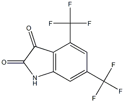 4,6-BIS(TRIFLUOROMETHYL)-1H-INDOLE-2,3-DIONE