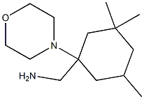 (3,3,5-trimethyl-1-morpholin-4-ylcyclohexyl)methylamine Structural