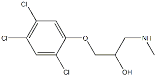 [2-hydroxy-3-(2,4,5-trichlorophenoxy)propyl](methyl)amine