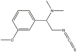 [2-isothiocyanato-1-(3-methoxyphenyl)ethyl]dimethylamine