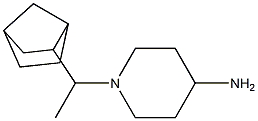 1-(1-bicyclo[2.2.1]hept-2-ylethyl)piperidin-4-amine Structural