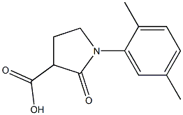 1-(2,5-dimethylphenyl)-2-oxopyrrolidine-3-carboxylic acid