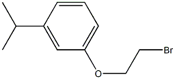 1-(2-bromoethoxy)-3-isopropylbenzene