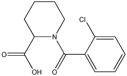 1-(2-chlorobenzoyl)piperidine-2-carboxylic acid