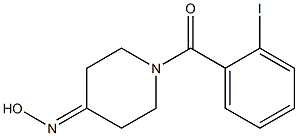 1-(2-iodobenzoyl)piperidin-4-one oxime